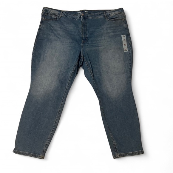 Old Navy Denim - Old Navy High Rise Rockstar Super Skinny Jeans, Plus size 30. Blue.